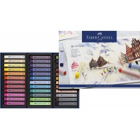 Faber-Castell 128336 Doux de qualite Studio Crayons Pastel Lot de 36 en etui