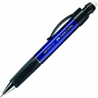 Faber-Castell 130732 Porte-mine GRIP PLUS 0,7 mm (Bleu metallise)