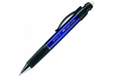 Faber-Castell 130732 Porte-mine GRIP PLUS 0,7 mm (Bleu metallise)