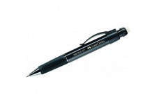 Faber-Castell 130733 Porte-mine GRIP PLUS, mine 0,7 mm, HB (Noir metallise)