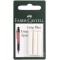 Faber-Castell 10003323 Lot de 3 Gommes de Rechange Criteriums Grip Plus