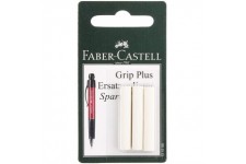 Faber-Castell 10003323 Lot de 3 Gommes de Rechange Criteriums Grip Plus