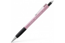 Faber-Castell 134527 Porte-mines GRIP 1345 Rose Shadows, durete B, epaisseur de la mine 0,5 mm, avec gomme integree,