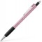 Faber-Castell 134727 Porte-mine GRIP 1347 Rose Shadows, durete B, epaisseur de la mine 0,7 mm, avec gomme integree, 