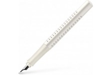 Faber-Castell 140822 Grip 2010 Stylo plume Force F Lait de noix de coco 1 piece