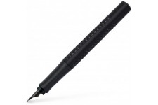 Faber-Castell 140960 Grip Edition Stylo plume Largeur M All Black, 1 piece