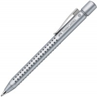 Faber-Castell 144111 Stylo bille Grip 2011, mine M (Argent)