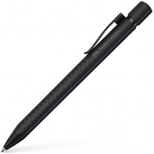 Faber-Castell 144172 Grip Edition Stylo a bille, mine grande capacite XB, Noir