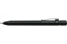 Faber-Castell Grip 2011 Stylo a bille Medium Tip - Frost Black, Blue Couleur d'encre