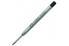 Faber-Castell 148740 Recharge Stylo bille, mine M grand volume, noir,