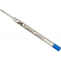 Faber-Castell 148741 Recharge stylo bille Mine M grand volume, bleu