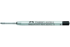 FABER-CASTELL Recharges pour Stylo Bille grand volume Pte B Noir