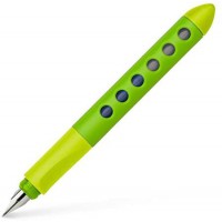 Faber-Castell 10011539 Stylo Plume Educatif Gaucher Vert