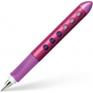 Faber-Castell 149846 Stylo plume educatif Scribolino, mure, pour droitier, plume A