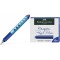 Faber-Castell 149847 Stylo plume educatif Scribolino, bleu, pour droitier, plume A & 10104473 Lot de 6 Cartouches d'encre Bleu