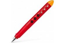 Faber-Castell 149852 Scribolino Stylo plume pour droitier Rouge