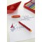 Faber-Castell 149852 Scribolino Stylo plume pour droitier Rouge