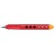 Faber-Castell 149862 Scribolino Stylo plume pour gaucher Rouge