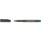 Faber-Castell 151163 Vert 1piece(s) stylo fin - Stylos fins (Vert, Noir, Rond, Encre a base d'eau, Metal, 0,4 mm)