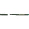 Faber-Castell 151163 Vert 1piece(s) stylo fin - Stylos fins (Vert, Noir, Rond, Encre a base d'eau, Metal, 0,4 mm)