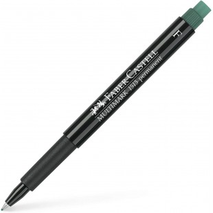 Marqueur permanent Faber-Castell Multi Mark F vert