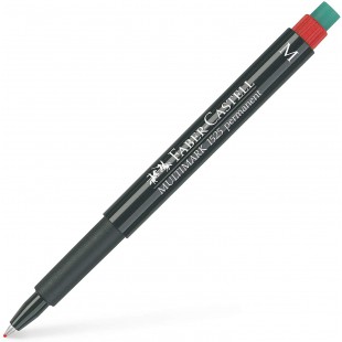 Marqueur permanent Faber-Castell Multimark M Multimark M, permanent rot