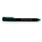 FABER-CASTELL Lot de 3 Marqueurs CD/DVD MULTIMARK Permanent Pte Moyenne Vert