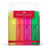 Faber-Castell 154604 TEXTLINER 1546 Surligneurs