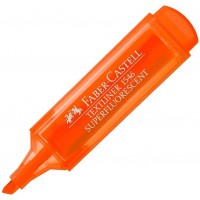 Faber Castell Surligneur Textliner 1546 Pointe Feutre Biseautee, Orange