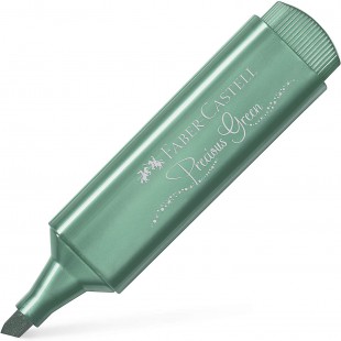 Faber-Castell 154639 TL 46 Surligneur, vert metallise, 1 piece