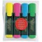 FABER-CASTELL Etui de 4 Surligneurs TEXTLINER 48 Refill Assortis