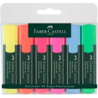 Faber-Castell 154806 Surligneur TEXTLINER 48, etui de 6