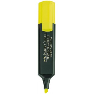 Faber-Castell 4005401548072 Marqueur Jaune Fluor, Multicolore