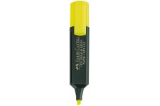 Faber-Castell 4005401548072 Marqueur Jaune Fluor, Multicolore