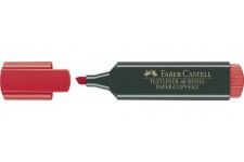 FABER-CASTELL Surligneurs "TEXTLINER 48 Refill", rouge fluo
