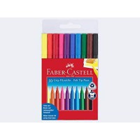 Faber-Castell 155310 Etui avec 10 Feutres