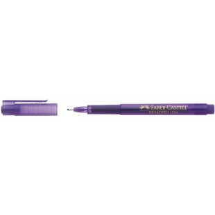 FABER-CASTELL Stylos feutre Fineliner Broadpen pointe large violet