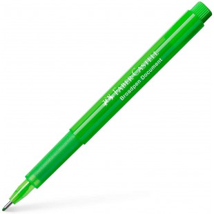 Faber-Castell 516642 Stylo large 1554 Feutre d'ecriture Brilland Vert