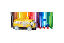 Faber-Castell 155532 Lot de 33 feutres en metal"Bus"