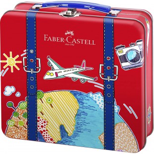 Faber-Castell 155535 - Stylo feutre Connector Mallette de voyage