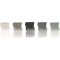 Faber-Castell 160306 Lot de 5 marqueurs a  aquarelle Albrecht avec double pointe pour application de couleurs sur surface et pre