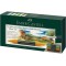 Faber-Castell 160309 Lot de 5 marqueurs aquarelle Albrecht Durer avec double pointe pour une application precise et sur une surf