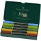 Faber-Castell 160309 Lot de 5 marqueurs aquarelle Albrecht Durer avec double pointe pour une application precise et sur une surf