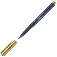 Lot de 10 : Faber-Castell 160750 - Marqueur Metallique, Couleur Heart of Gold, Coeur d'or