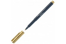 Lot de 10 : Faber-Castell 160750 - Marqueur Metallique, Couleur Heart of Gold, Coeur d'or