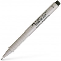 Faber-Castell 166599 - stylo a encre Ecco Pigment, 0,5 mm Noir