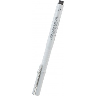 Faber-Castell 10010214 Ecrivain d'encrer Ecco Pigment Stylo a Pointe Tubulaire 0,7 mm Noir