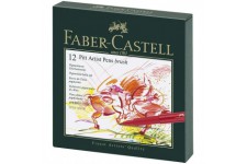 Faber-Castell 167146 Feutre PITT artist pen studio box de 12