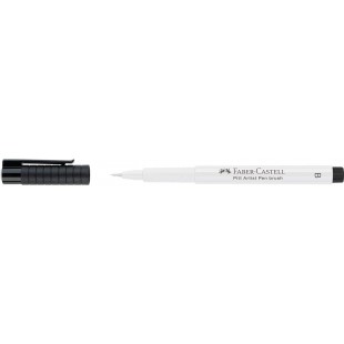 Faber-Castell 167401 - Feutre Pitt Artist Pen Brush Blanc Colore FC167401