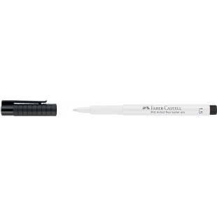 Faber-Castell 167893 - Feutre Pitt Artist Pen 1.5 Blanc